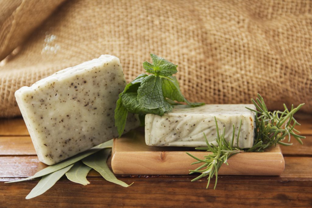 صابون مینت حاوی روغن رزماری